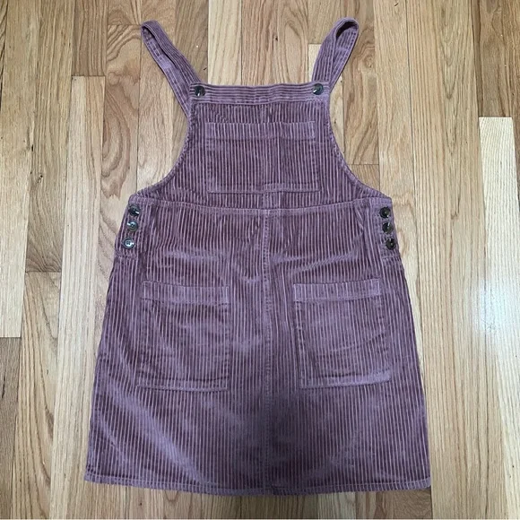 purple overalls dress Heart Pocket Style Academia Y2k Pleated Denim Overall Dress For Teenage  Girls, Violet